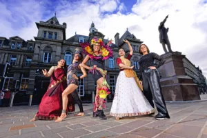 Bradford Arts Centre Credit Guzelian from left Rashmi Sudhir Ella Tighe Tricia Arthur Stubbs Shivani Jatar Natalie Davies